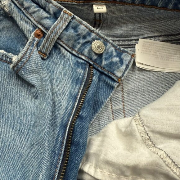 Abercrombie & Fitch Curve Love '90s Relaxed High Rise Jean Size 25 - Picture 7 of 8
